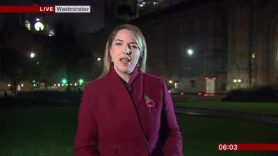 Pranking live BBC news with loud moaning voices