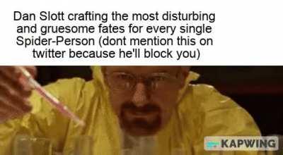 Somewhere in the multiverse right now, there is a happy Spider-Man with a great life who’s about to be murdered because Danny boy has no original thoughts