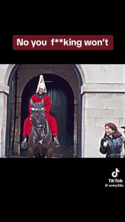 From the clothes he is wearing I didn't expect him to act like this lmao