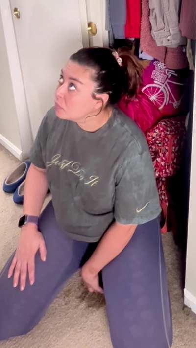 I pissed all over the carpet and my yoga pants, it wasn’t an accident. And then I played in it and with myself.