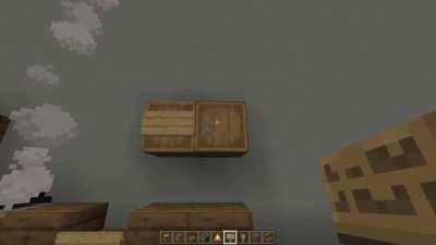 Kitchen build in Minecraft