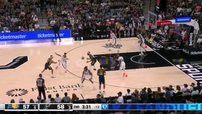 [Highlight] Pacers players avoiding Wemby | Preseason vs IND 10.17.25