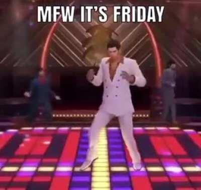 Happy Friday to all kyoudais playing yakuza remastered