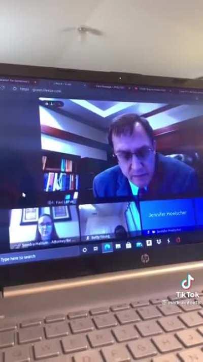 I can only assume he is a dad. But he's definitely happy and crying.