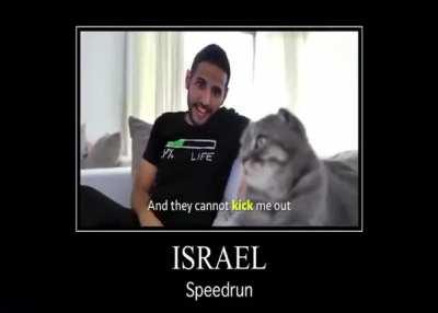 Israel speedrun