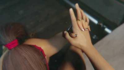 Jessie Rasberry oral Topless, Goth black and red (BulgingSenpai) [dead or alive]