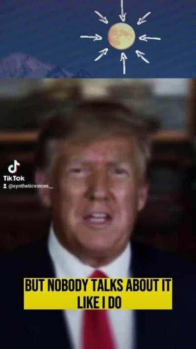 Trump Talks about the moon