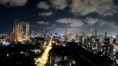 Nightlapse from my Balcony 