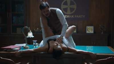 Widow Mom Got A Job As Mla's Personal Assistant This Is How She Doing Her Duty And Making Mla Happy 🤤💦