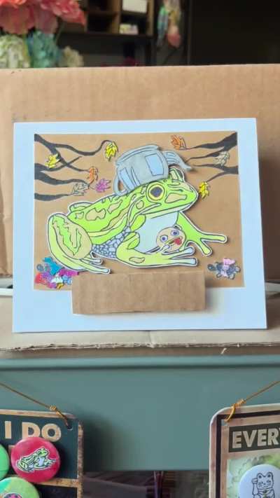 All ready to walk through the unknown