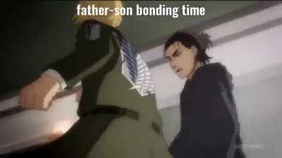 father-son bonding time