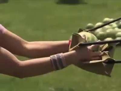 WCGW using a watermelon launcher. Enjoy this oldie