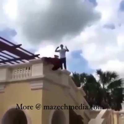 HMFT after I jump off of the top of the roof