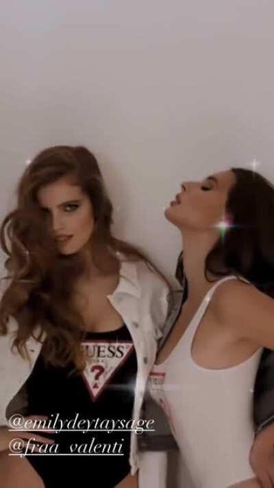 With Francesca Valenti