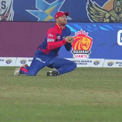 Rusty Theron's never seen before catch in Legend League Cricket 2023.