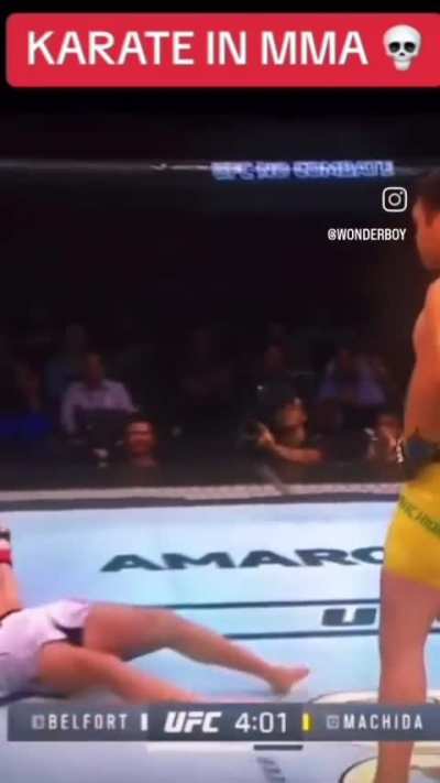 Karate... that's funny!