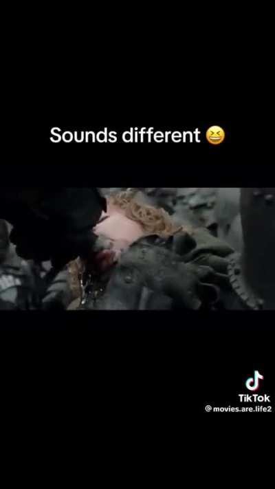 Uruk-hai with normal voices