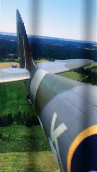 Could you fly a Spitfire? Best with audio