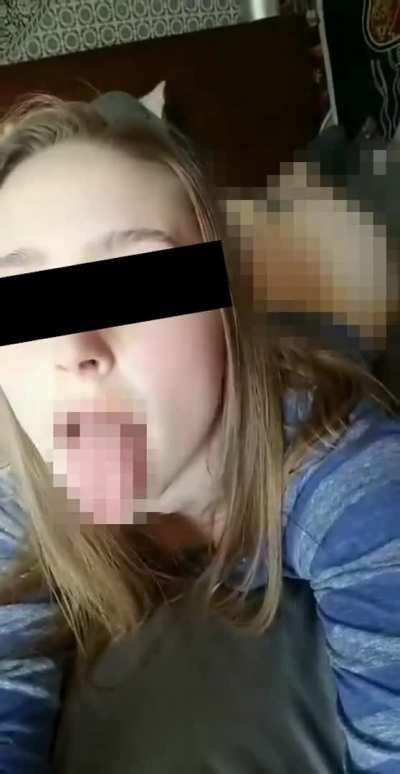 Cute girl, Lewd expression.