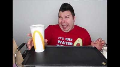 AWACS Long Caster when he drops his food in Mission 19