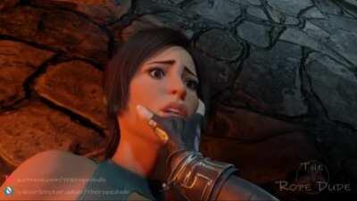 Lara’s Captured By Tifa Part 2 (The Rope Dude) [Final Fantasy 7 & Tomb Raider]