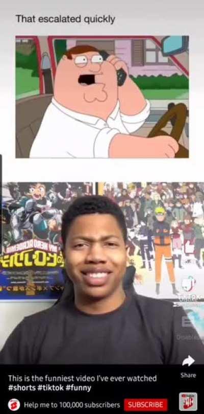 funniest thing he has ever watched