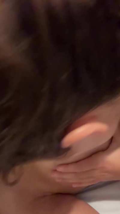 Lesbian breast sucking