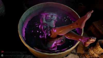 The Awakening BathDream Full (The Rope Dude)[the witcher]