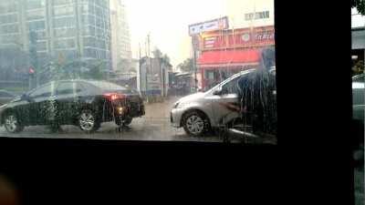 Heavy rain in São Paulo