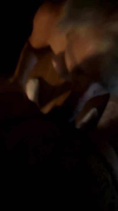 61 Year old White Granny loves a brown cock 