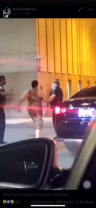 That's What You Get For Assaulting A Police Officer.