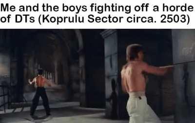 We barely made it out alive