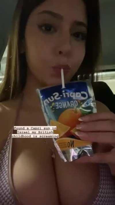 Her smile since you guys complain so much 😜