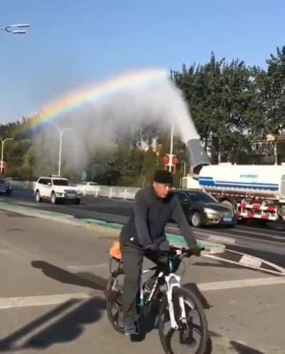 Rainbow developers caught on camera!