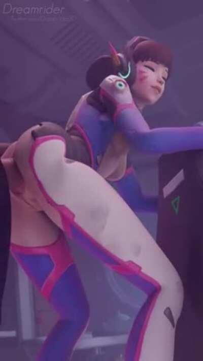 D.va taking it all in her ass (Dreamrider) [Overwatch]