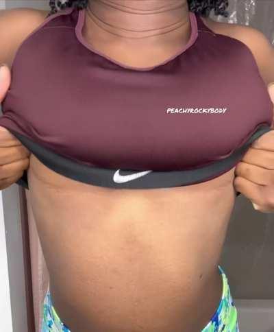 Having my tits grabbed makes me so horny... come over and help?