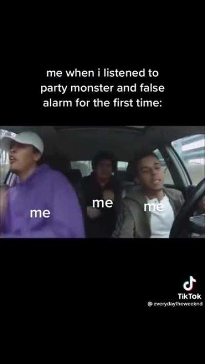 Who ever decided to put party monster after star boy deserves a nice wet kiss