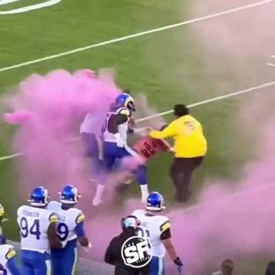 Running onto the field, WCGW?