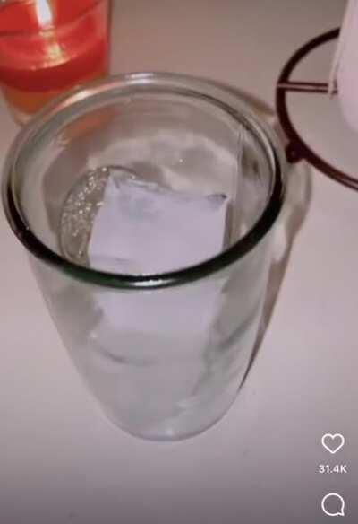 Nothing like pouring a nice cup of iced coffee