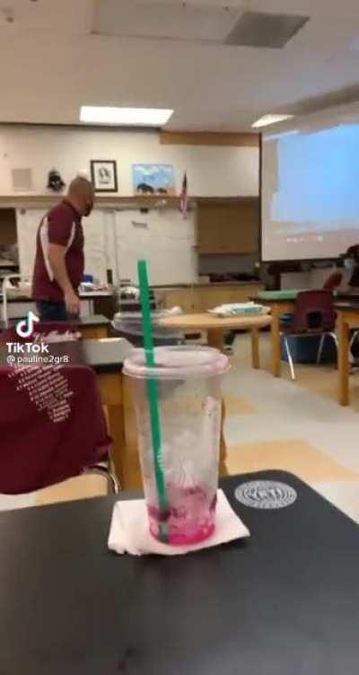 Won a stupid prize by bowling in a classroom