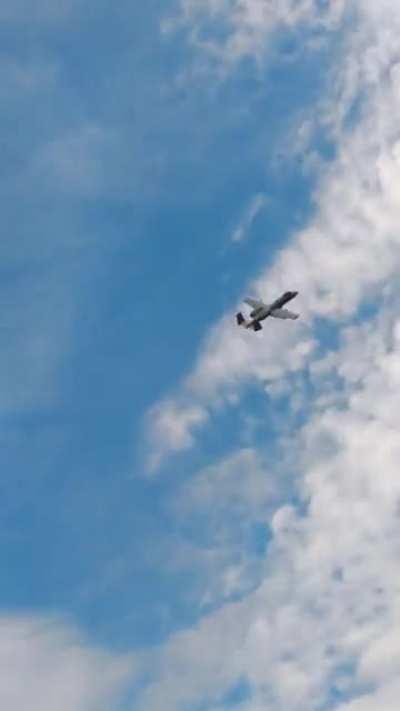 I got to see an A10 up close today