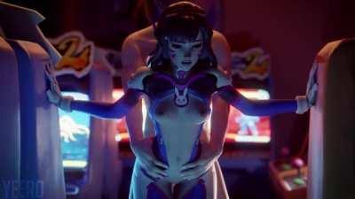 D.va's reward for beating her highscore (Yeero)