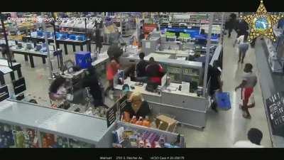 Shopping while the store is closed