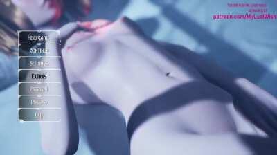 My Lust Wish - Ashley Sleeping Naked (title screen)