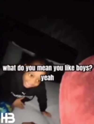 slapped the homophobia outta him💀