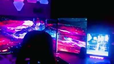 “Floating in Space” by @thevisualsdon