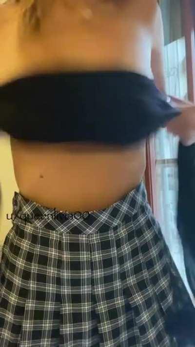 Everytime I have sex, my partner is surprised because of my boobs