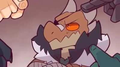 When the party picks on the Kobold (Animation by @boo_rad13y)