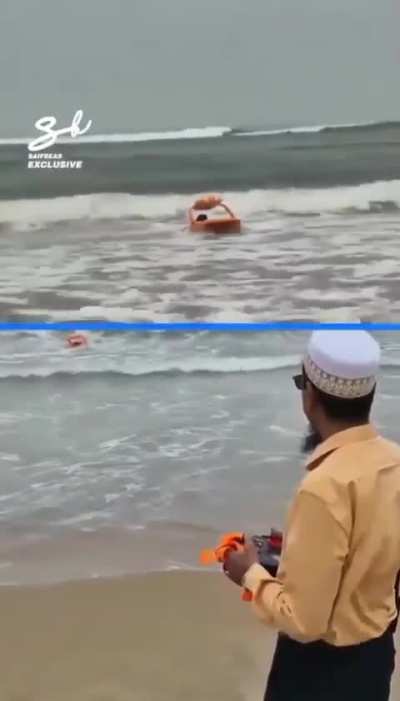 Remote-controlled lifesaver that's 10x faster than humans