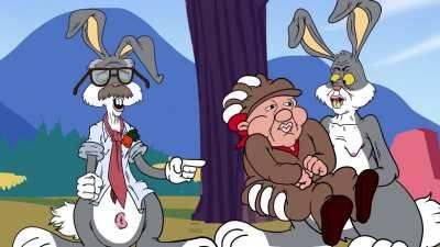 Disney claimed wabbit season,it's canon